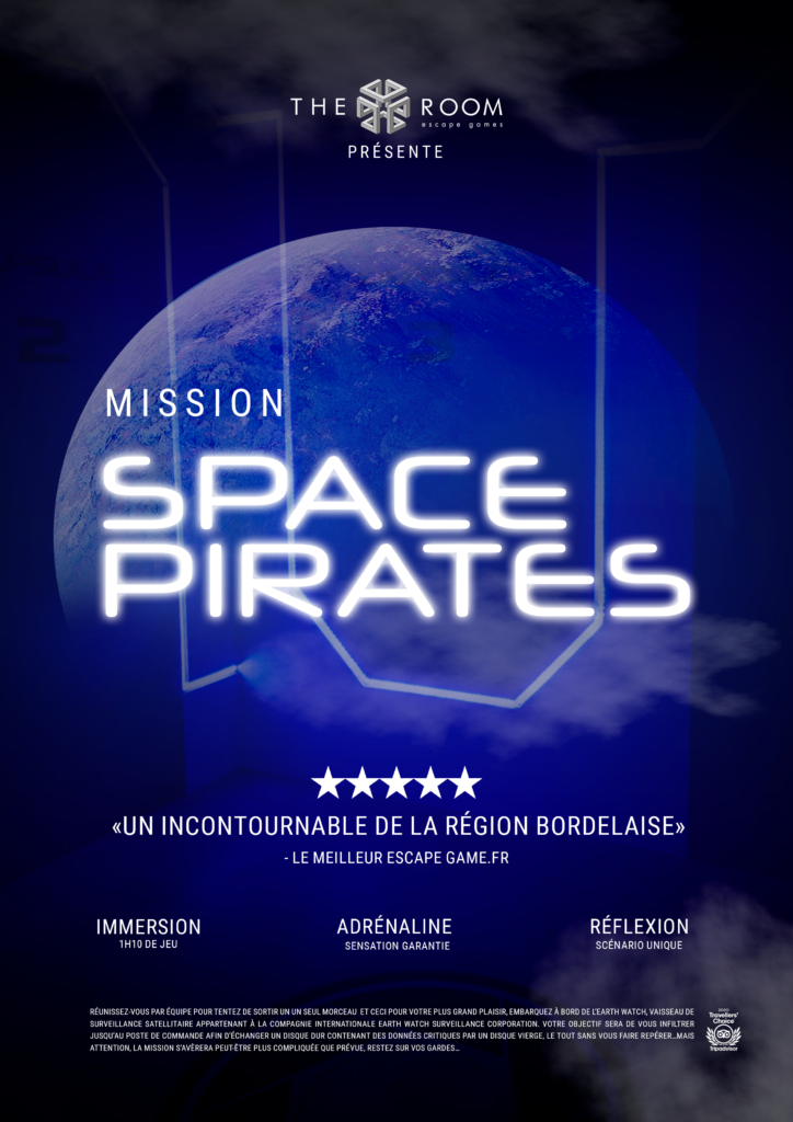 The Room - Escape Games | Affiche de cinéma | Mission Space Pirates